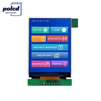 Kalite  Polcd RoHS Color 262K Lcd Tft 2.4 Inch ST7789V2 Tft Touch Panel fabrika