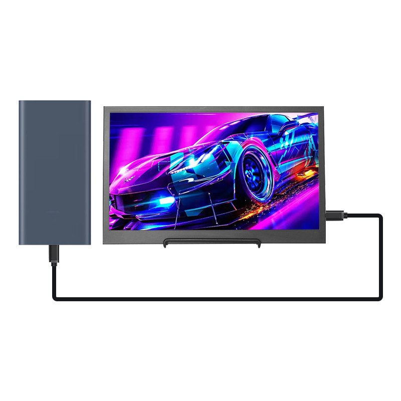 Polcd IPS Panel 15.6 İnç HD Taşınabilir Oyun Monitörü 1080p Bilgisayar Ekranı LED Ekran