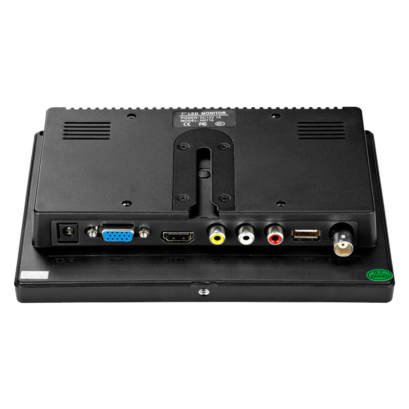 Polcd Endüstriyel 7 İnç Gömülü Su Geçirmez Dokunmatik Ekran Panel Monitör HDMi Plastik Kasa