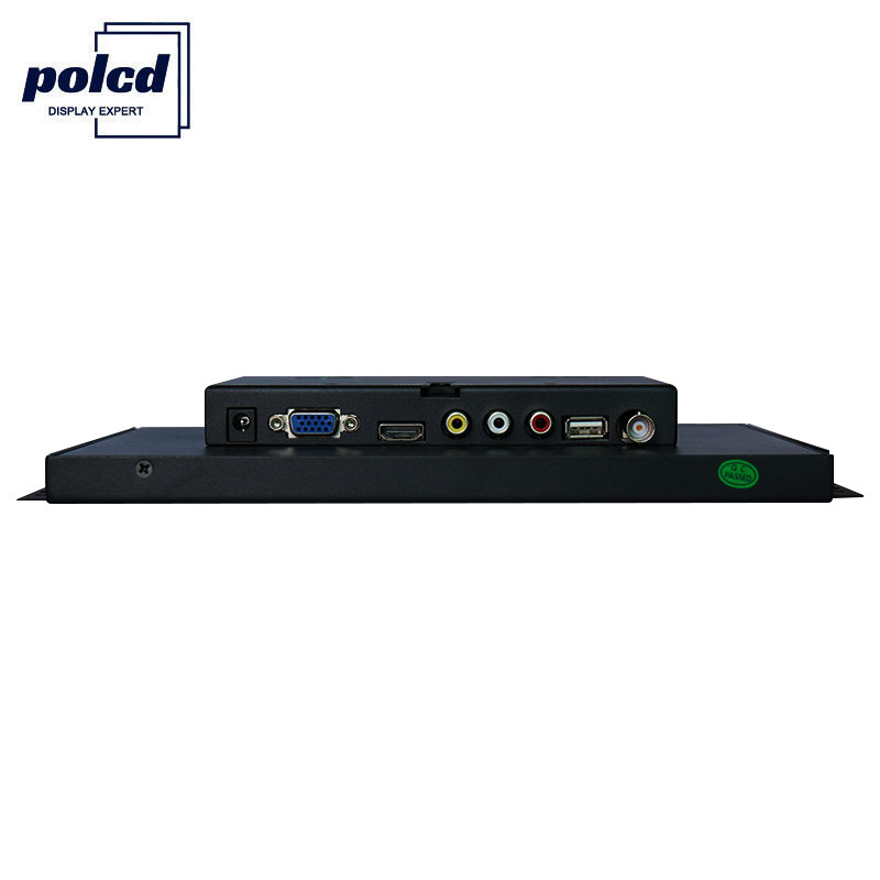 Polcd Endüstriyel 10 İnç Kapasitif Dokunmatik Monitör VGA Bilgisayar LCD Ekran Açık Çerçeve