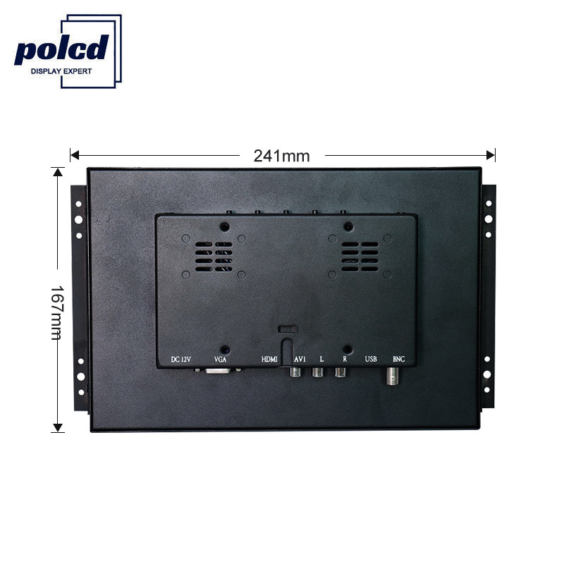 Endüstriyel için Polcd 10.4 İnç Özel LCD LED Ekran VGA Açık Çerçeve Monitör