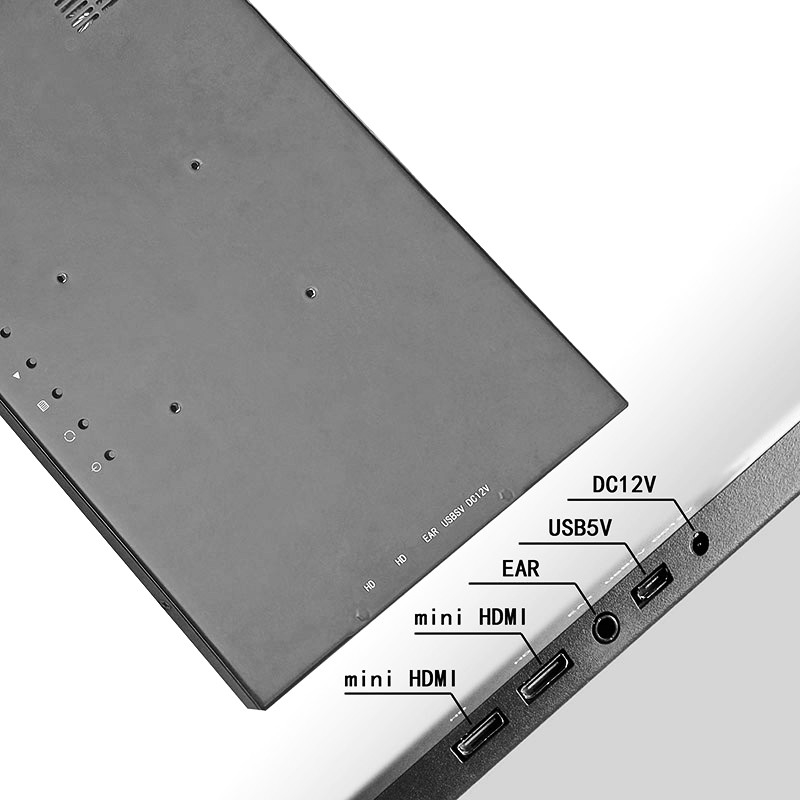 Polcd PS4 Pad Telefon 11.6 İnç HDM LED Oyun Hoparlörü Masaüstü Ekranlı Taşınabilir Monitör