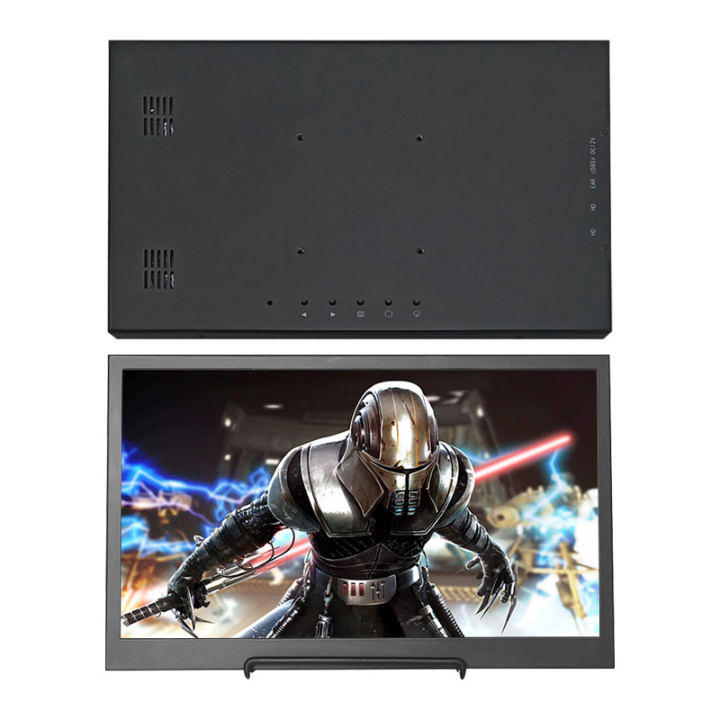 Polcd Plastik Kasa 15.6 İnç 1080P 4K IPS LED Oyun İçin Taşınabilir Bilgisayar Monitörü