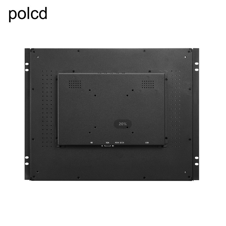 Polcd Endüstriyel 15 İnç Açık Çerçeve LCD Monitör Saf Düzlem Kapasitif Dokunmatik Ekran