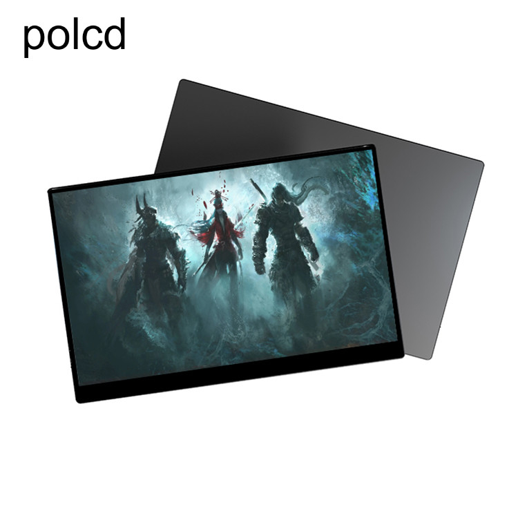 Polcd Ultra İnce Masaüstü Tam Renkli Endüstriyel LED HD Oyun Monitörü 11.6 İnç