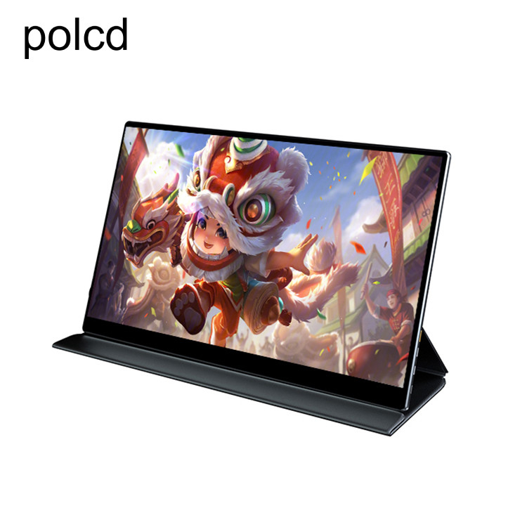 13.3 İnç 1080p VESA Delik Düz Stüdyo Hoparlör LCD Oyun Dizüstü Bilgisayar İçin Taşınabilir Monitör