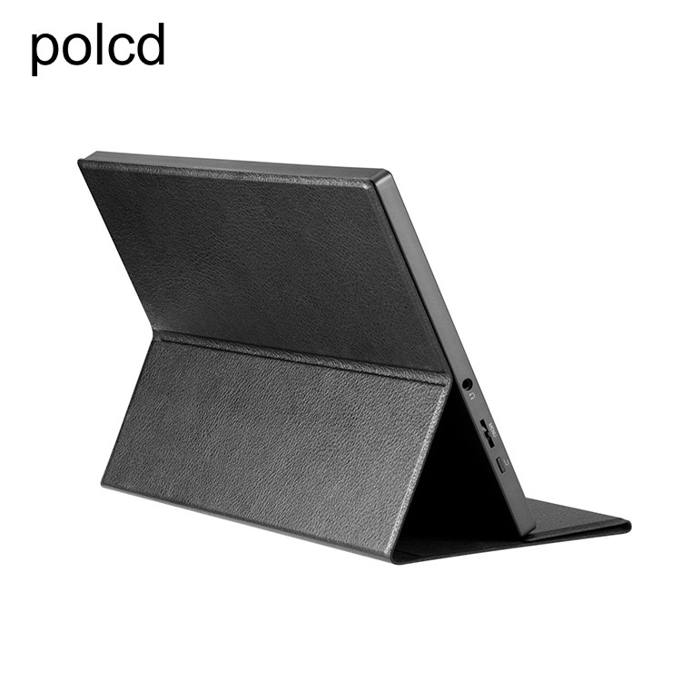 Alüminyum Alaşımlı Metal Dokunmatik Taşınabilir Monitör Polcd 10.5 İnç IPS HD Ses Çıkışı