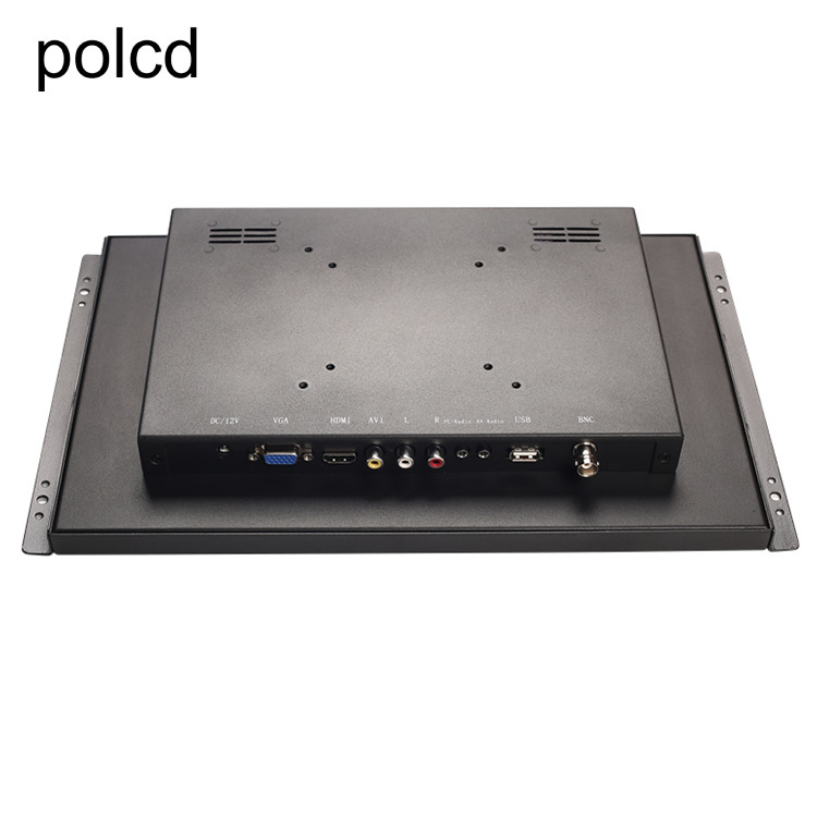Polcd 14 İnç Full HD 1920x1080 Metal Kasa Açık Çerçeveli Endüstriyel LCD Monitör
