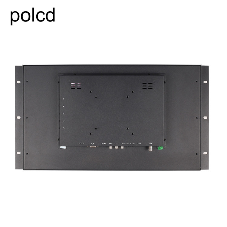 PC Metal Çerçeve Raf Montajı Açık Çerçeve Dirençli Dokunmatik Monitör 18.5 