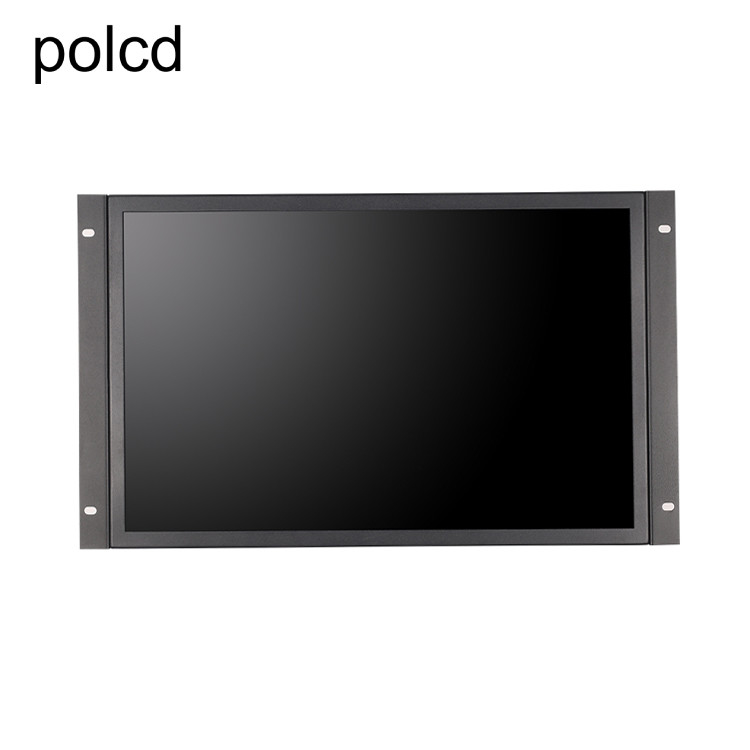 Endüstriyel Duvara Monte Asılı Kulak Metal Kasa LCD Ekran Monitör Polcd 19 Inç