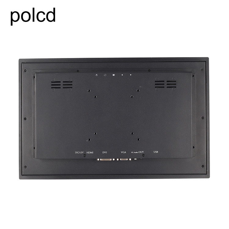 15,6 İnç Endüstriyel Panel PC Gömülü HDMI VGA Bağlantı Noktası IPS Ekran