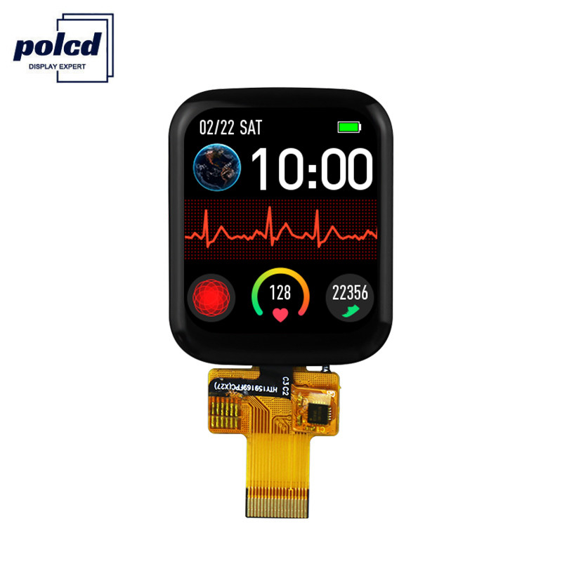 Polcd 1.69 İnç 240x240 Ips Lcd ST7789V Küçük Lcd Dokunmatik Ekran 4 Satır SPI
