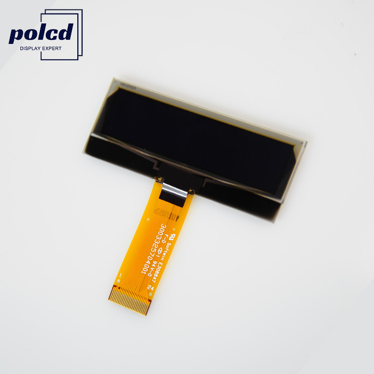 2.23 İnç Beyaz Mavi Sarı Renk 128x32 Çözünürlük Küçük Oled Panel Polcd Endüstriyel