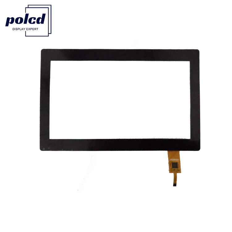 7 Inch Multi Touch Özel Kapasitif Dokunma Paneli Anti Mavi Işık Cam Su geçirmez Polcd