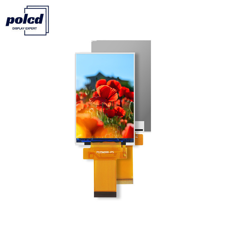 Ili9488 Tft Dokunmatik Ekran Polcd 3.5 Inch LCD Modülü 320x480 Ips Görünüm Köşe Rgb Arayüzü