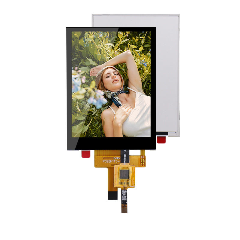 2.8 inç RGB Tft LCD Modülü 240x320 4 Kablo Dirençli Dokunmatik veya Kapasitatif Dokunmatik Ekran