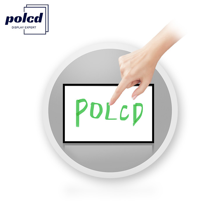 Polcd 8 inç Multitouch Mirror Glass Display Endüstriyel Özel Kapasitif LCD Dokunmatik Ekran Paneli