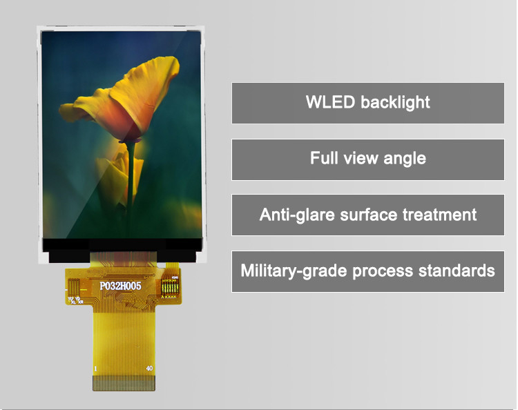 Polcd 12 0'CLOCK 3.2 İnç Tft Lcd ILI9341V TFT LCD Modül 240X320