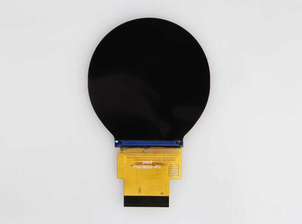 Polcd 2.1 inç 480x480 Küçük Yuvarlak Çember Ekran Paneli SPI RGB arayüzü Yuvarlak TFT LCD Ekranı