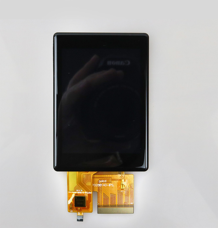 Polcd Yüksek Parlaklık 500nit 2.8 inç LCD Ekran 240x320 IPS tüm açı CTP Kapasitif Dokunmatik TFT Ekranı