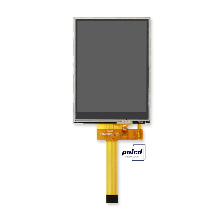 Polcd 2.8 Inch TFT LCM Qvga 240x320 14 pin RTP Resistive Touch ST7789V 2.8 