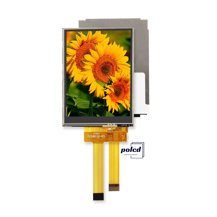 Polcd 2.8 Inch TFT LCM Qvga 240x320 14 pin RTP Resistive Touch ST7789V 2.8 