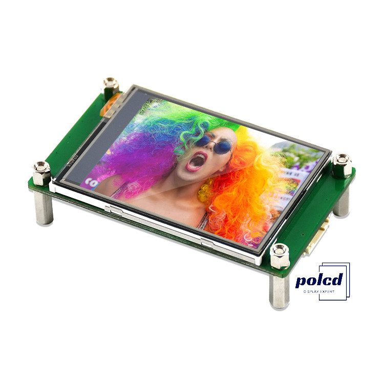 Polcd 2.4 inç TFT LCD Resistive Touch Screen Module 240*320 SPI Serial Port Arduino için ekran
