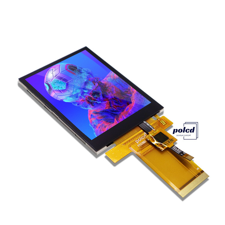 Polcd Tft RGB 2.8 Inch Endüstriyel Denetleyici Renkli Ekran Paneli Kapasitif Dokunmatik Ekran IPS LCD Modülü