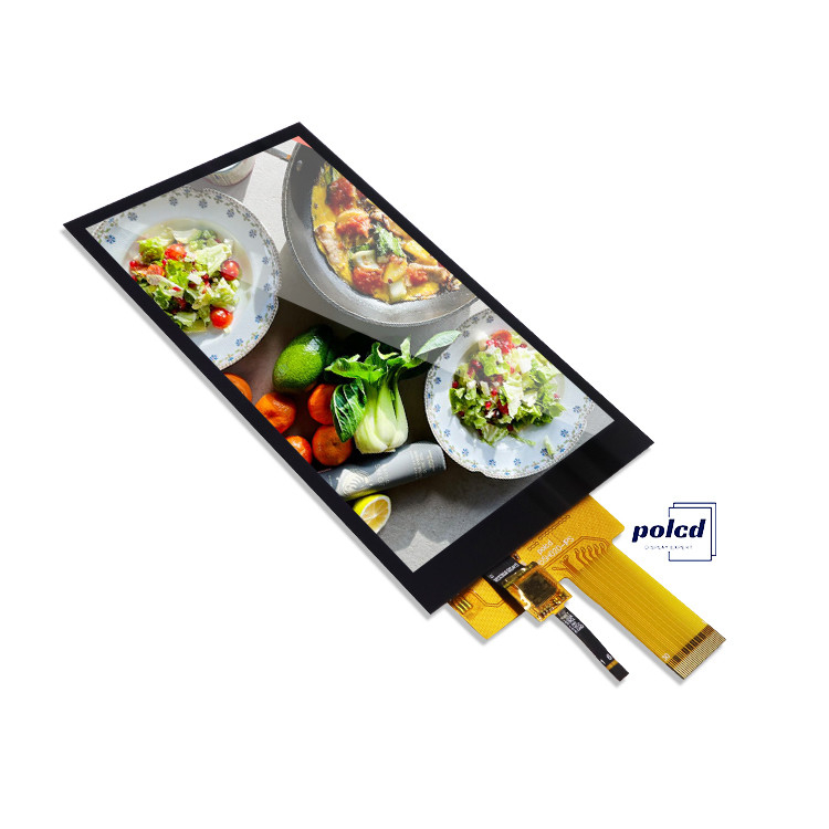 Polcd MIPI Arayüzü 5.5 Inç Küçük Renkli Ekran Paneli Kapasitif Dokunmatik Ekran TFT LCD Modülü