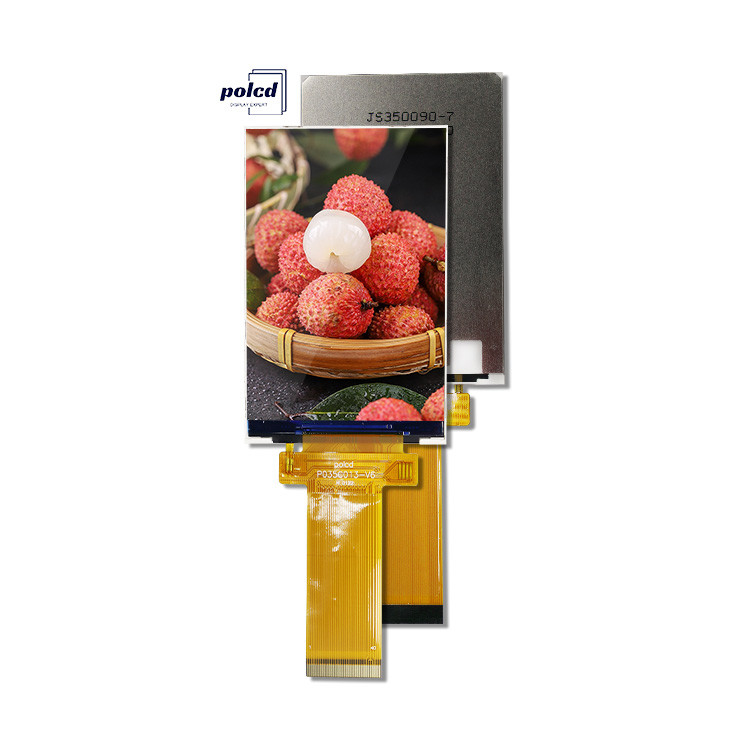Polcd 3.5 Inch QVGA LCD Ekranı 320x480 çözünürlüklü MCU SPI Arabirim Dokunmatik Panel 3.5 