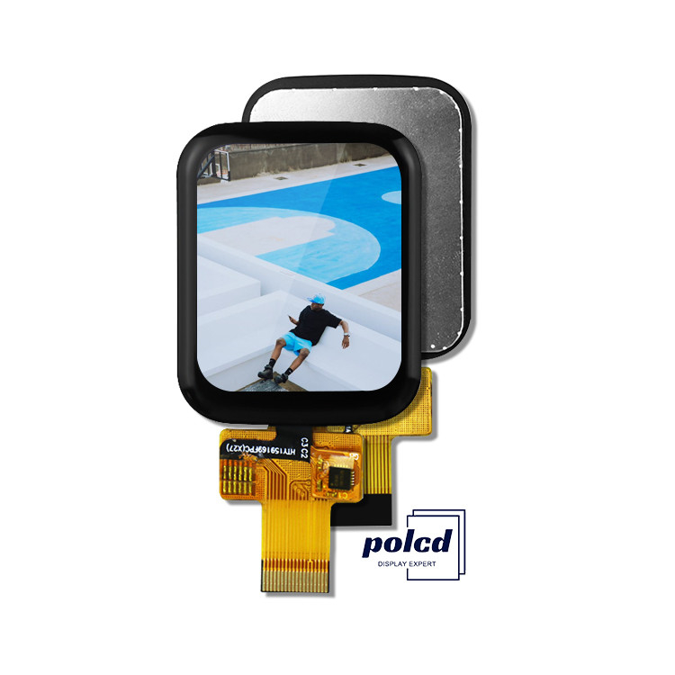 Polcd 1.69 Inch TFT Kapasitatif Dokunmatik Ekran 240x280 Normalde Siyah IPS LCD Modülü