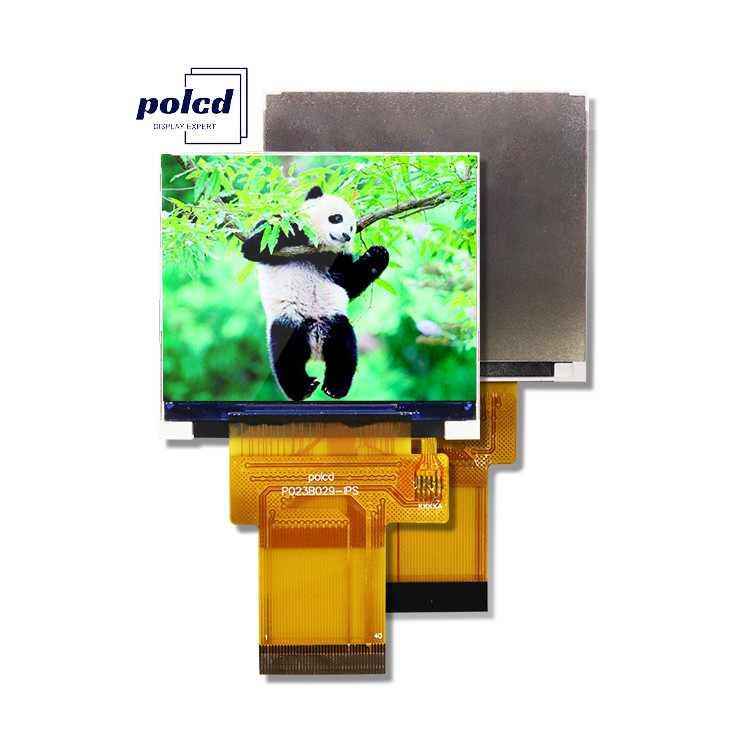 Polcd Küçük 2.3 inç 480x360 Yüksek çözünürlüklü RGB Renk IPS Görünüm açısı Manzara TFT LCD Ekranı