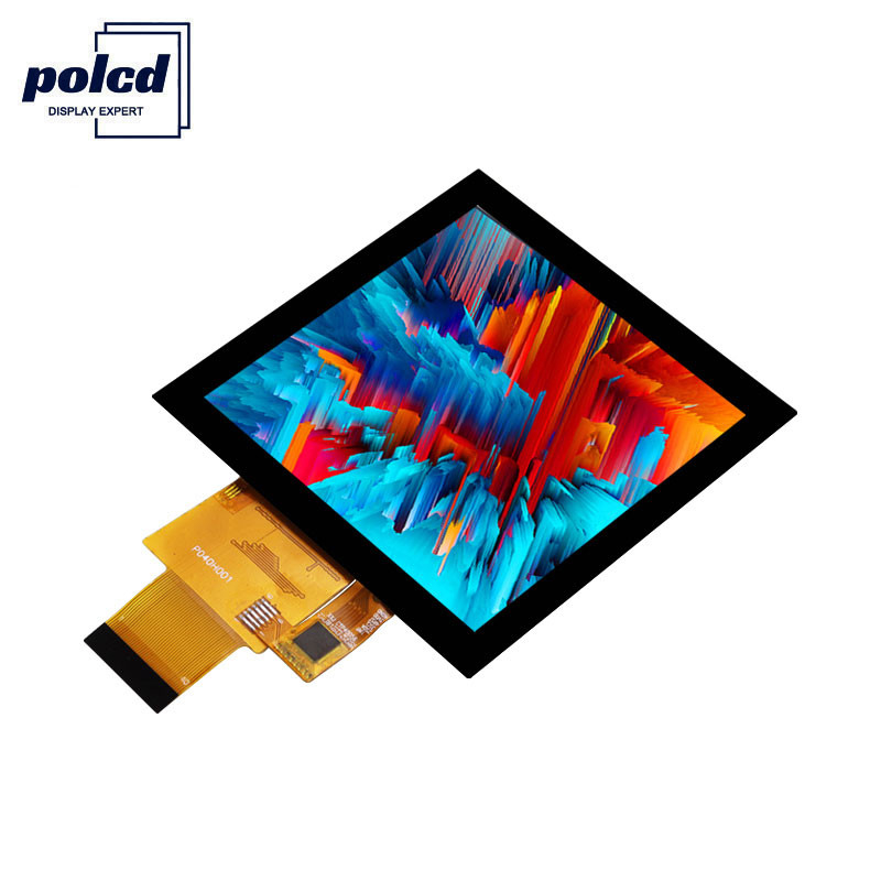 Polcd 4 inç LCD Panel 480*480 IPS LCD Ekran Yüksek Parlaklık RGB Arayüzü TFT LCD Modülü