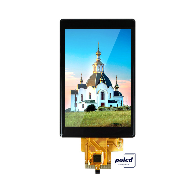 Polcd Özel LCD Ekranı 3.5 Inch 320x480 40pin IPS Angle 500nit ST7796U Kapasitif Dokunmatik Ekran