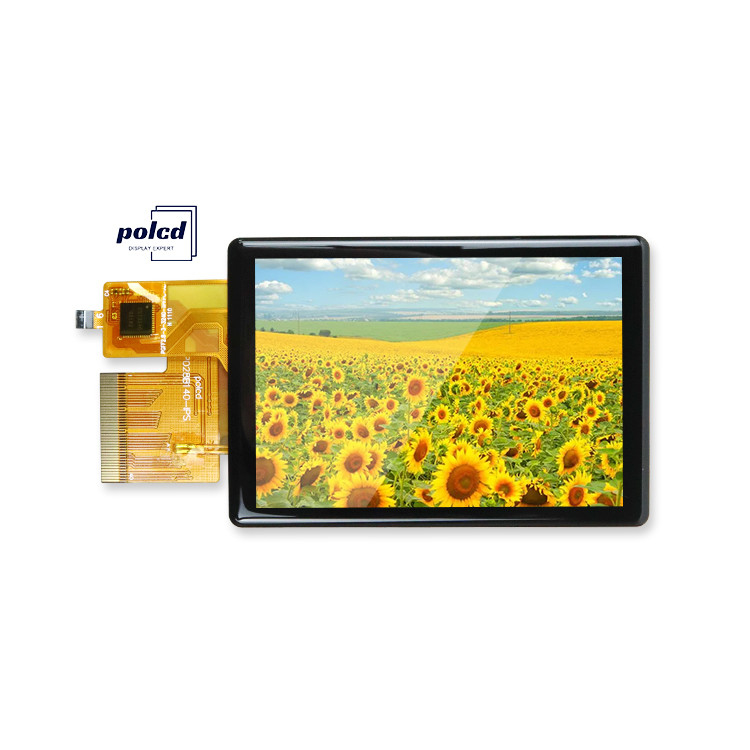 Polcd Yüksek Parlaklık 500nit 2.8 inç LCD Ekran 240x320 RGB arayüzü IPS CTP Kapasitif Dokunmatik TFT Ekranı