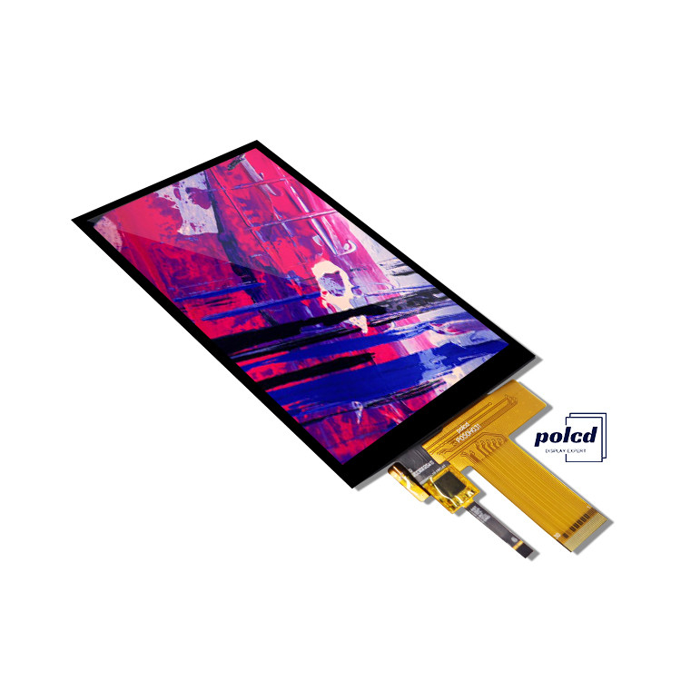 Polcd 5 inç TFT LCD Modülü 720 * 1280 IPS Görünüm Köşe Kapasitatif Dokunmatik Panel LCD Ekranı
