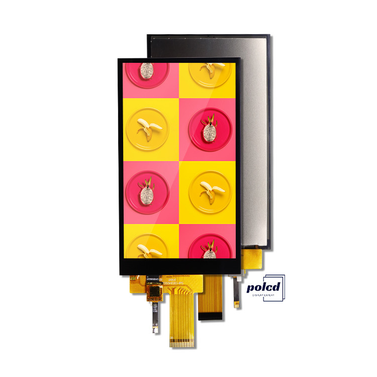 Polcd 5.5 Inch Full Viewing Angle TFT Ekran 720x1280 Çözüm 350nit Ekran Yüksek Performanslı LCD Ekran