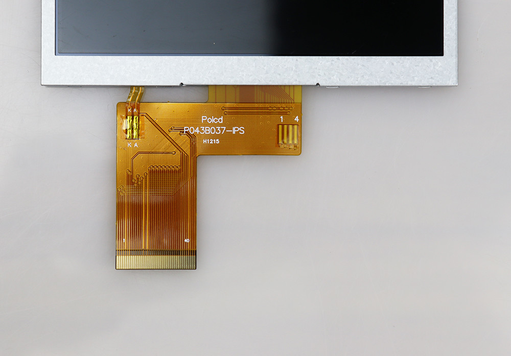 Polcd 4.3 Inch TFT LCD Modülü 480x272 NV3041A Sürücü IC 20pin IPS Geniş Görünümlü TFT LCD Ekranı