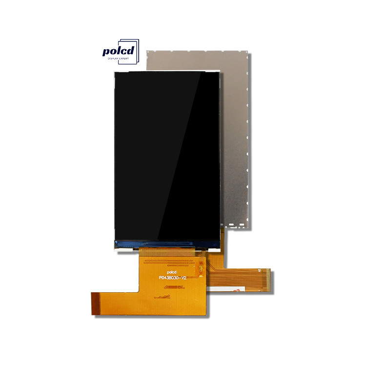 Polcd Özel 4.3 inçlik TFT Ekran 480x800 Çözünürlük IPS Tam Görünüm Köşe 45 Pin 4.3 Inç LCD Modülü