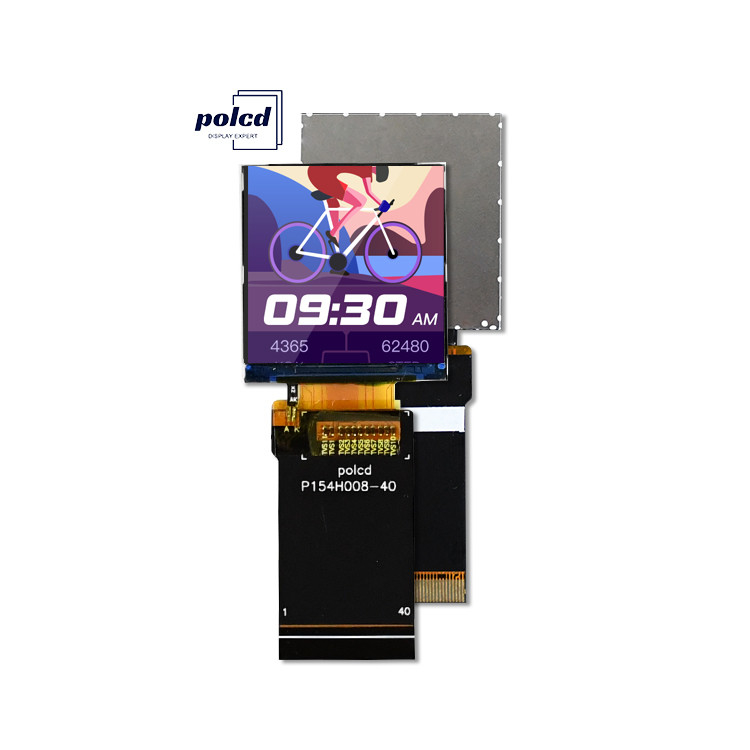 Polcd 1.54 Inch Sıvı Kristal Ekran Modülü ST7789T3 Ic 240x240 Renkli TFT IPS LCD Ekranı