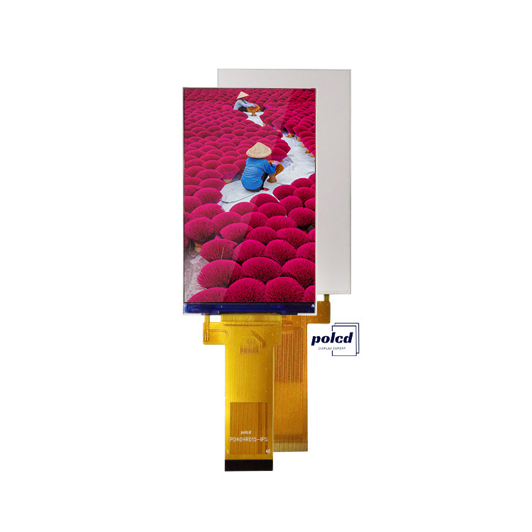 Polcd 480 * 800 çözünürlüklü LCD Panel 4 Inch RGB Arayüz ST7701S Ic Özelleştirilebilir TFT LCD Ekran Modülü