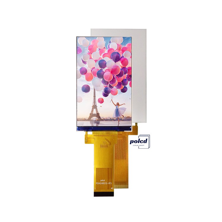 Polcd Özel RGB 24 bit Arayüz 4.0 Inch 480*800 Nokta Küçük Renkli TFT LCD Ekran Panelleri Ekran