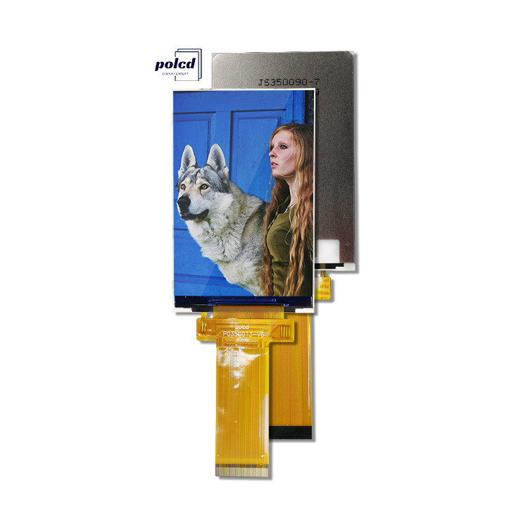 Polcd 3.5 inç LCD Dokunmatik Ekran 320 * 480 SPI MCU arayüzü IPS tam görüntü Dokunmatik Modülü