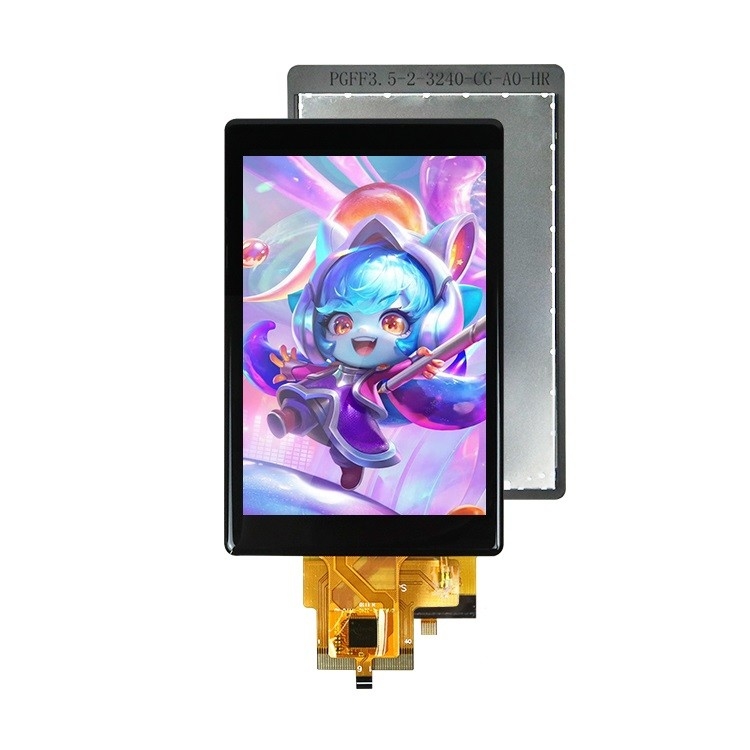 Polcd Custom 3.5 Inch 320x480 Dokunmatik Ekran 500nit ST7796U IPS Tft LCD Ekran Modülü