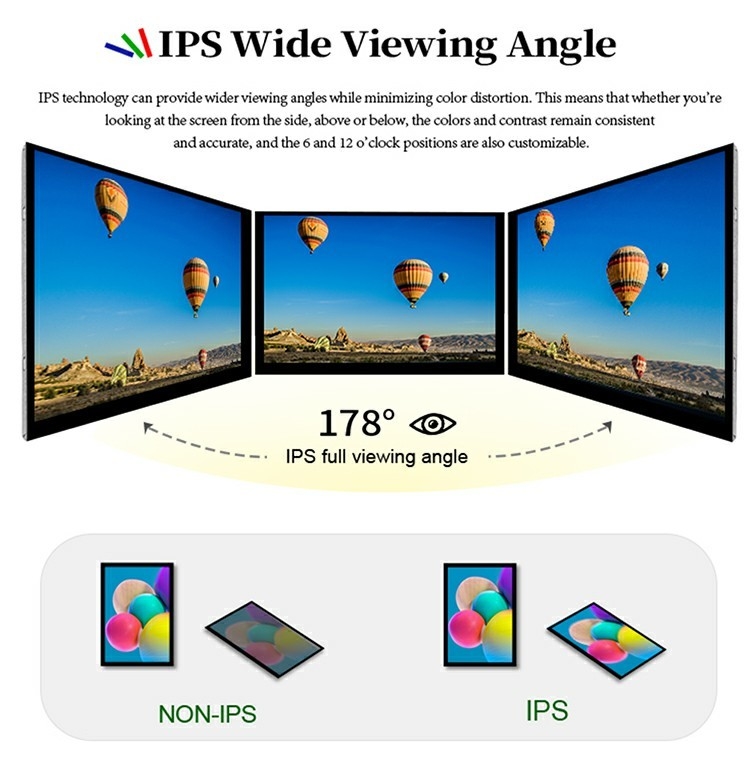 Polcd CTP 320x480 Çözüm 30pin 3.5 Inch TFT LCD Dokunmatik Ekran Modülü 330 nit TN Cam LCD Ekranı