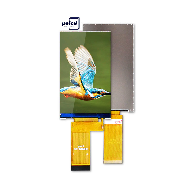 Polcd 3.97 Inch 4 Inch 480*800 300nit 40pin Rgb Arayüzü Tüm İletişim ST7701S Tft LCD Ekran Modülü