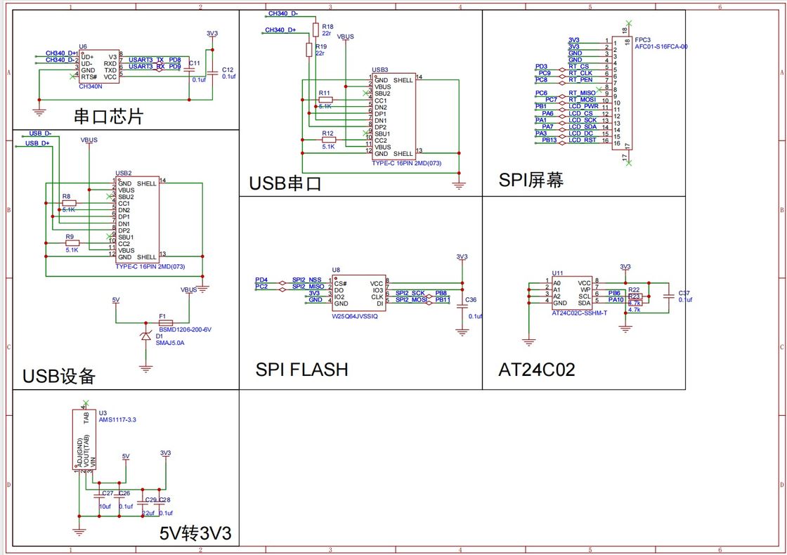 Polcd 3.5 inç LCD Ekran Özel PCB Üreticisi Çok Katmanlı Basılı Devre Tablosu Montaj