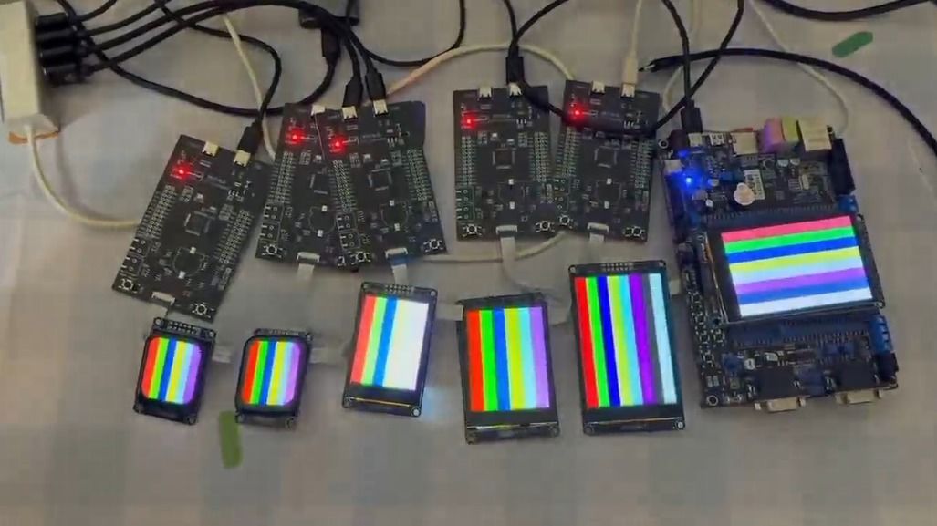 Polcd 1.83 inç LCD 1.69 inç Lcm Ekran PCB Basılı Devre Kurulu Tasarım ve PCBA Montaj Kurulu