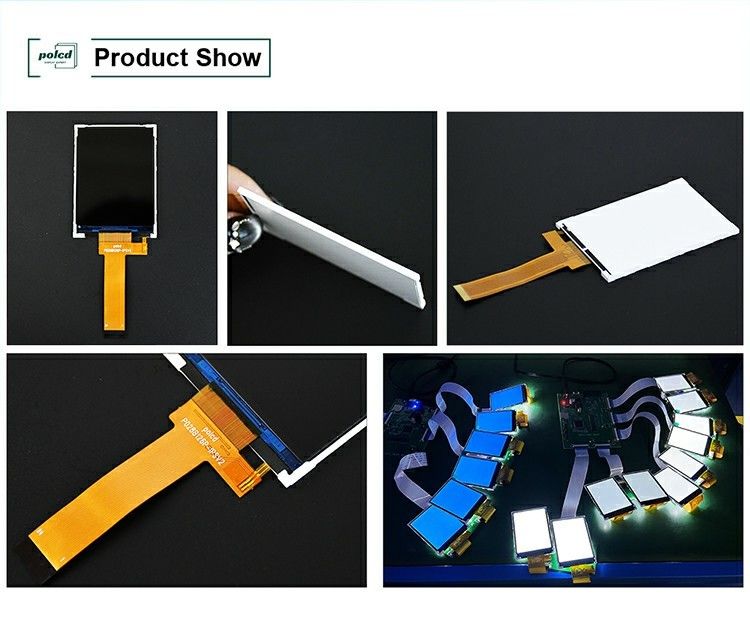 Polcd 2.8 Inch LCD Ekran 240x320 MCU Arayüz Geniş Görünüm Açısı TFT ST7789P3-G6 ile Transflektif LCD Modülü