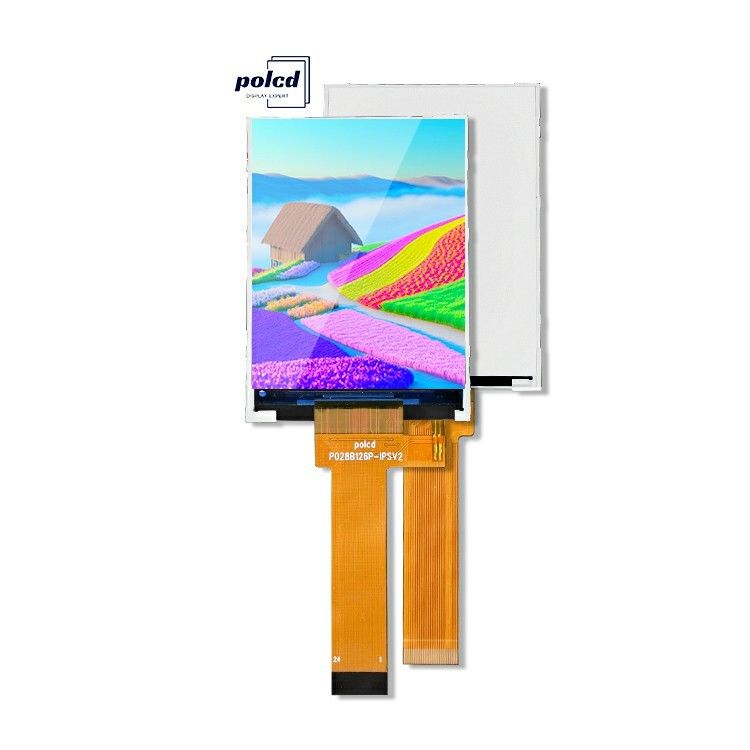Polcd 2.8 Inch LCD Ekran 240x320 MCU Arayüz Geniş Görünüm Açısı TFT ST7789P3-G6 ile Transflektif LCD Modülü